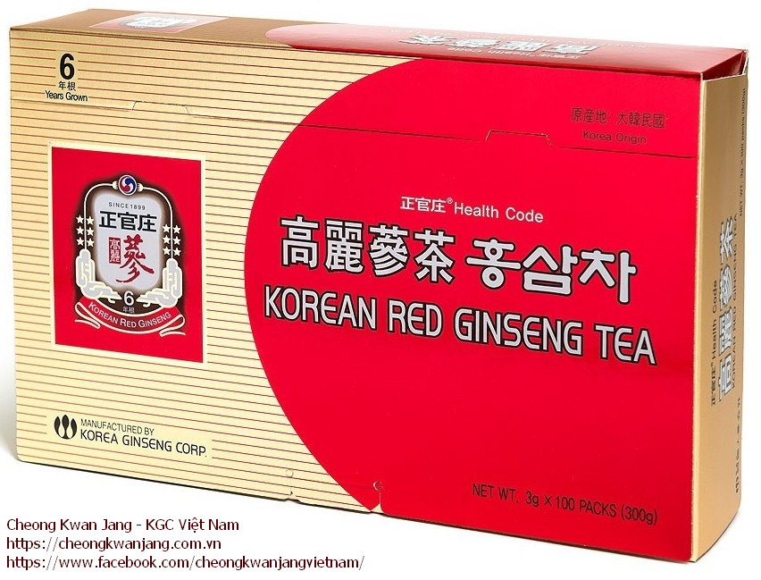 trà sâm hàn quốc korean ginseng tea